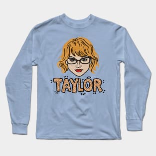 Taylor Version Cartoon Long Sleeve T-Shirt